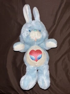 Vintage Care Bear Cousins Plush Swift Heart Rabbit Dated 1984 Kenner Multicolor - Picture 1 of 7