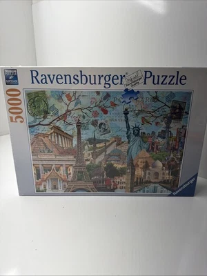 Ravensburger Big City Collage 5000 Piece Jigsaw Puzzle. See The BOX cond. - Image 1 of 3