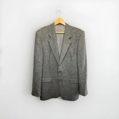 DAKS Vintage Men’s Size 40 Pure Wool Grey Blazer Jacket 42’’ Chest - Image 1 of 4