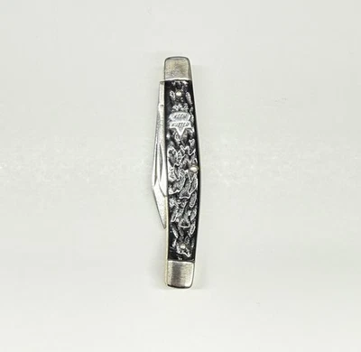 NAVAJA DE BOLSILLO KEEN KUTTER (K31) NEGRA DE 2 HOJAS HECHA EN EE. UU. Foto 1 de 4