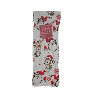 Vintage inspiriert Santa Rudolph Überwurf Weihnachten Rentier Decke Kitschig Urlaub - Bild 1 von 6