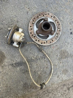 06 07 08 09 Oem Can-Am DS250 2x4 Rear Brake Caliper W/ Rotor - Image 1 of 4