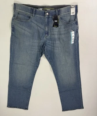 Pantalones de mezclilla Lee Extreme Motion para hombre 46x30 calce atlético pierna cónica azules nuevos con etiquetas Foto 1 de 4