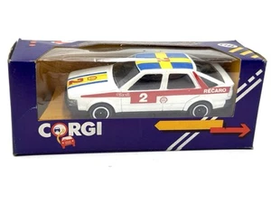 Corgi Toys England 1:43 SAAB 9000 ""SHELL - RECARO"" Rallye- New In Box EE - Imagen 1 de 3