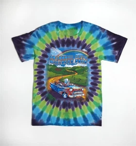 Grateful Dead Truckin To Buffalo T-Shirt M, L, XL, 2XL Batik - Bild 1 von 2