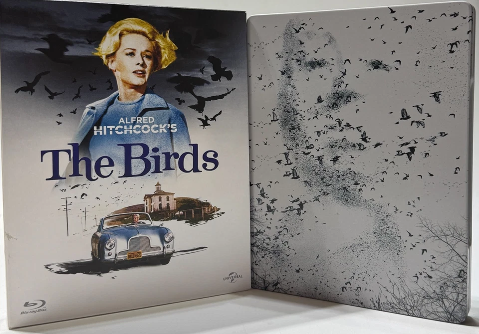 Alfred Hitchcock The Birds Blu-ray Steelbook with Slipcase (Region Free, Zavvi) — 第 1/3 张图片