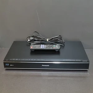 Panasonic - DMR-PWT520 Blu-ray BD 3D Player 500 GB DVD Recorder Twin Tuner GC - Picture 1 of 24