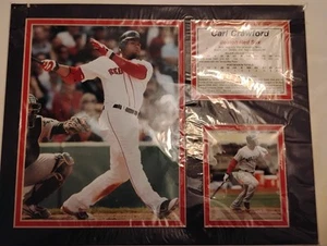 Carl Crawford Boston Red Sox Baseball Sports Print Wall Art - Picture 1 of 4