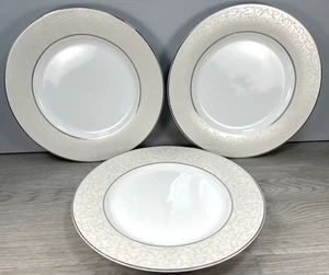 Mikasa Pergament L3438 Speiseteller 10 1/2", 3er Set Silber Pergament - Bild 1 von 6