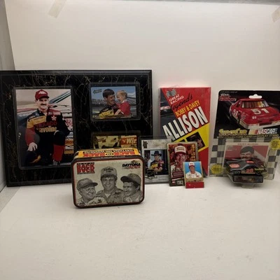 Davey Allison 12" X 15" NASCAR Placa Conmemorativa De Colección Coleccionable Lote Mixto Coche Foto 1 de 4