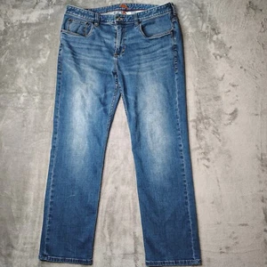 Tommy Bahama Jeans Men's 36x30 Blue Caicos Authentic Straight Denim Linen Blend - Picture 1 of 20