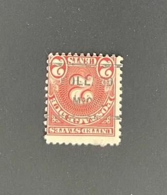 Holland, Michigan INVERT Precancel - 2 cents Postage Due U.S. #J81 - used - MI - Image 1 of 3