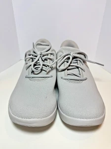 Kizik Gray Madrid Eco Knit Shoes Wide 2E W 9/ M 7.5 Athletic Comfort Travel - Picture 1 of 9
