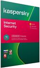 Kaspersky Internet Security 2024 1 Gerät 1 Jahr PC/Mac/Android Schlüsselpost UK EU