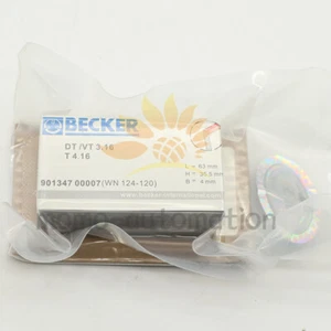 BOMBA DE VACÍO BECKER lámina de carbono DT/VT3.16 T4.16 901347 00007 WN124-120 7 UNIDADES/CAJA - Imagen 1 de 8