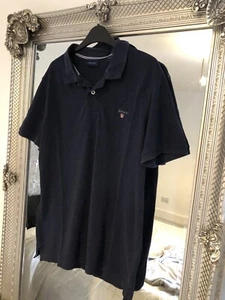 Gant Navy Men’s Polo Shirt Large L - Picture 1 of 5