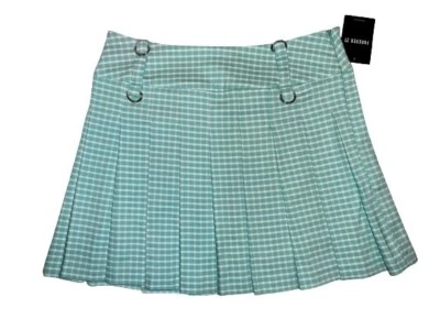 Mini saia escolar plissada cintura alta Forever 21  - Imagem 1 de 4