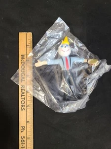 1997 Jack in The Box Bendable Business Jack with A Hamburger - Picture 1 of 2