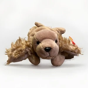 Ty Beanie Baby: Spunky the Cocker Spaniel, DOB 01-14-1997 - Picture 1 of 5