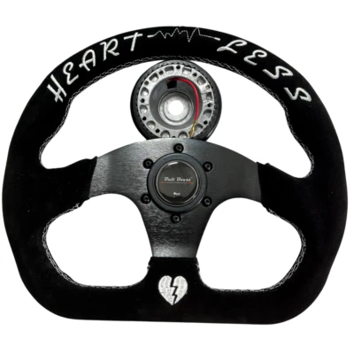 Quadro Racing Steering Wheel + Hub Adapter Boss Kit for Civic Del Sol Integra US - Image 1 of 4