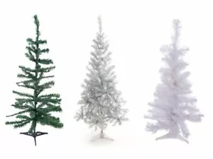 Mini Weihnachten Künstliche Tisch Schreibtischplatte Klein 2 Fuß Weihnachtsbaum Weiß - Bild 1 von 4