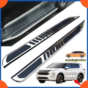 Fit For Mitsubishi Outlander 2022-2024 Running Boards Side Steps Pedals Nerf Bar - Foto 1 di 6