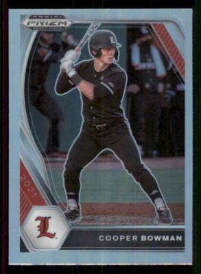 2021 Panini Prizm Draft Picks Prizms Silver #122 Cooper Bowman - Image 1 of 2