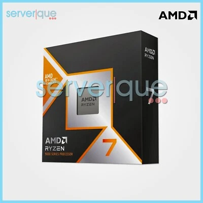 100-100001084 AMD Ryzen 7 9800X3D 4.7GHz Octa-Cores 96MB 120W AM5 Processor - Image 1 of 3