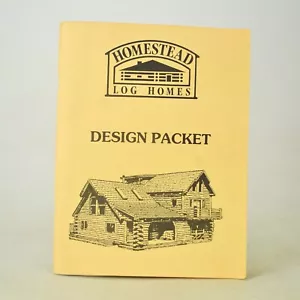Gehöft Blockhäuser Design Paket Blockhaus Architektur Designs Vintage Katalog - Bild 1 von 12