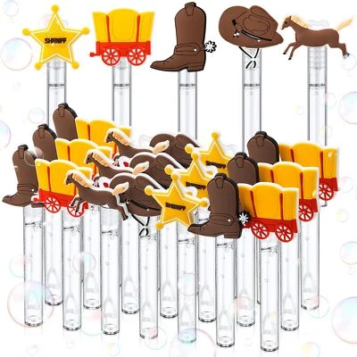 Foilswirl 30 Pcs Bubbles Party Favors for Boys Girls Mini Bubble Wands Tube B... - Image 1 of 4