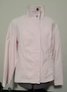 Giacca donna Chico corta rosa primaverile biker full zip tasche taglia 1 colletto aderente - Foto 1 di 18