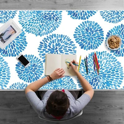 Schreibtischunterlage Arbeitsunterlage wasserfest Japanisches Design 120x60 - Bild 1 von 4