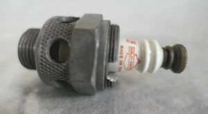 Vintage Red Champion #4 Harley Davidson Knucklehead Flathead Spark Plug USA - Picture 1 of 11