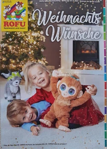 ROFU SPIELWARENKATALOG Broschüre Weihnachtskatalog 2024 NEU - Bild 1 von 2