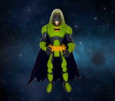 DC COMICS HEROES THE DARK KNIGHT SPACE SUIT  BATMAN ACTION FIGURE MATTEL