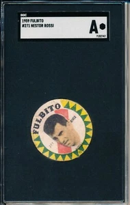 1959 Fulbito Nestor Rossi SGC A = PSA Extrem Rare VHTF Soccer card! - Bild 1 von 3