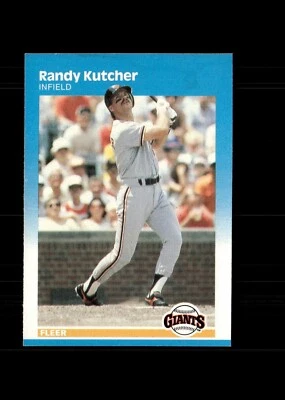 1987 Fleer - Randy Kutcher #276 (RC) - Image 1 of 2
