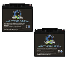 Mighty Max Viper VP-600 Audio High Current AGM Audio Power Cell Battery - 2 Pack