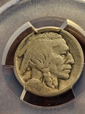 1913 D Buffalo Nickel, type 2, PCGS, G04, key date Denver     invoi    g97dr - Image 1 of 4