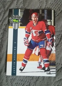 1992 Classic Four-Sport Multi-Sport Card #165 Justin Hocking - Los Angeles Kings - Picture 1 of 2