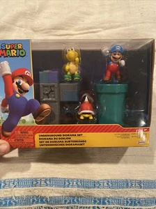 World of Nintendo Super Mario Underground Diorama Set Koopa brandneu im Karton - Bild 1 von 9