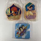1994 Aladdin Hidden Treasures Burger King Toy - Lot of 3 - Abu