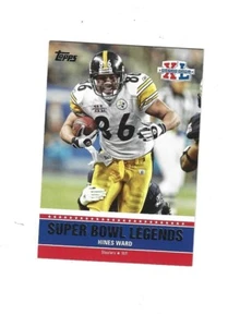 2011 Topps Super Bowl Legends #SBLXL Hines Ward PITTSBURGH STEELERS - Picture 1 of 1