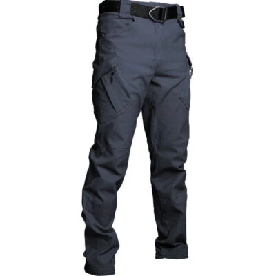 Men's Tactical Pants Water Resistant Ripstop Cargo Pants Lightweight Hiking Work - Image 1 of 4