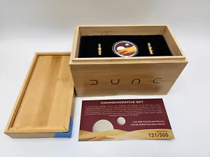 🌟 DUNE® 1/10 oz .9999 Gold 1 oz .999 Silver Spice Melange Set - Mintage #/500 - Picture 1 of 5