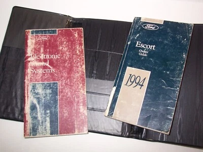 Ford Escort 1994 original manual del propietario y sistemas de sonido referencia Foto 1 de 4
