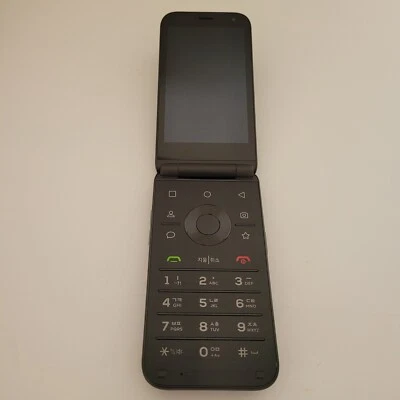 ALT MIVE AT-M120 Style Folder cell phone 32GB LTE/3G Black Unlocked - image 1 of 4