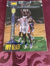 1994 Signature Rookies Tetrad Signatures Sharone Wright 1443/7750