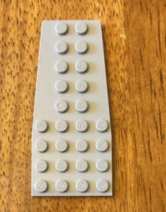 Lego Parts 4x9 Flat Wedge Plate Light Gray Part # 2413 - Picture 1 of 1