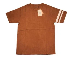 Momotaro $240 Brown Techi Tree Dyed "GTB" 8.5oz Cotton T-Shirt MTS0100M31 XXL - Picture 1 of 6